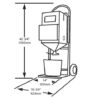 100 lb Portable Flux Holding Oven - Image 2